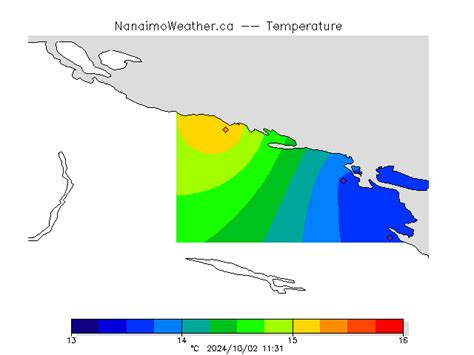 nanaimo weather network 14 day.